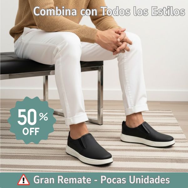 Mocasin Ortopedico Caballero
